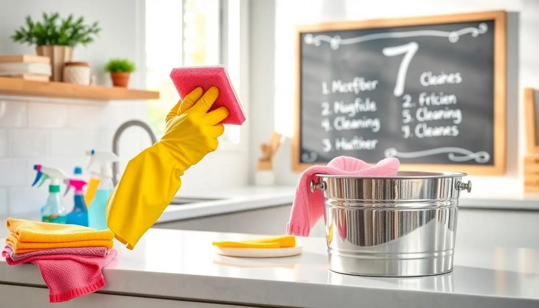 De 7 mest almindelige rengøringsfejl (og hvordan du undgår dem) - EasyClean