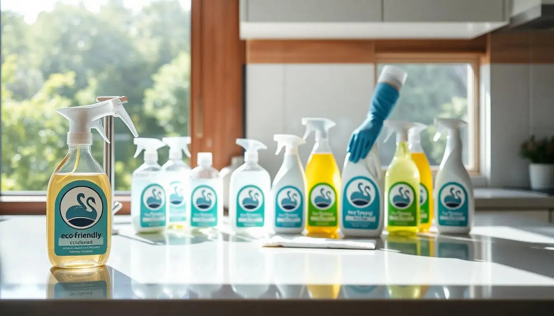 Sådan gør du rent med god samvittighed - fordele ved svanemærkede rengøringsmidler - EasyClean