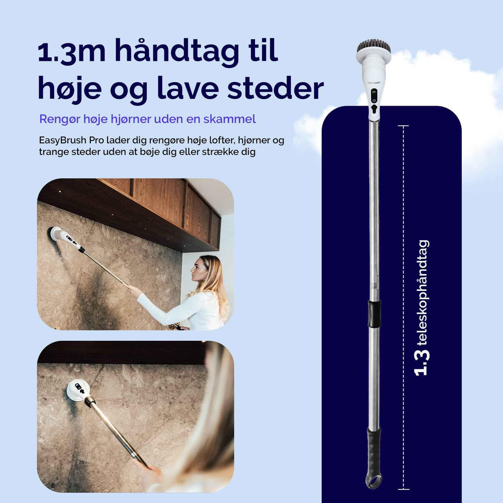 EasyBrush Pro™ | Elektrisk rengøringsbørste - EasyClean