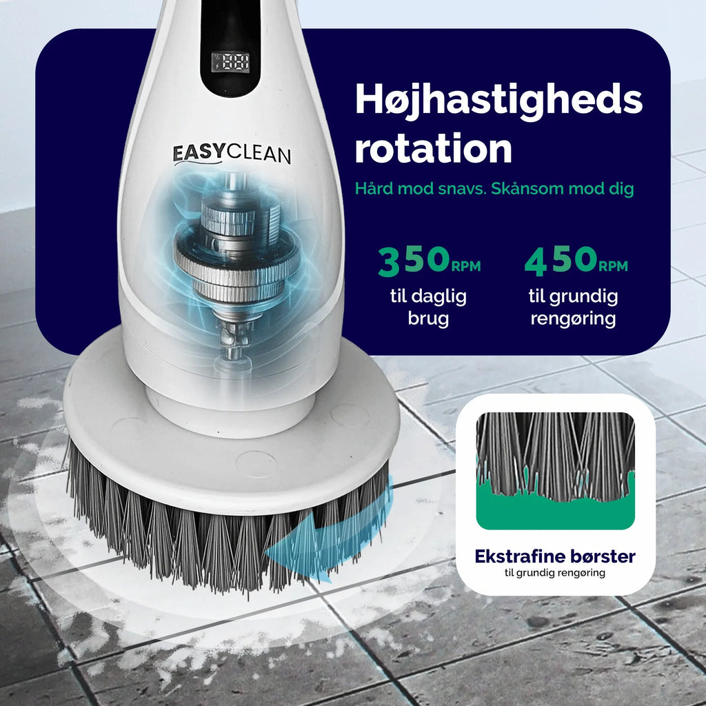 EasyBrush Pro™ | Den ultimative elektriske rengøringsbørste