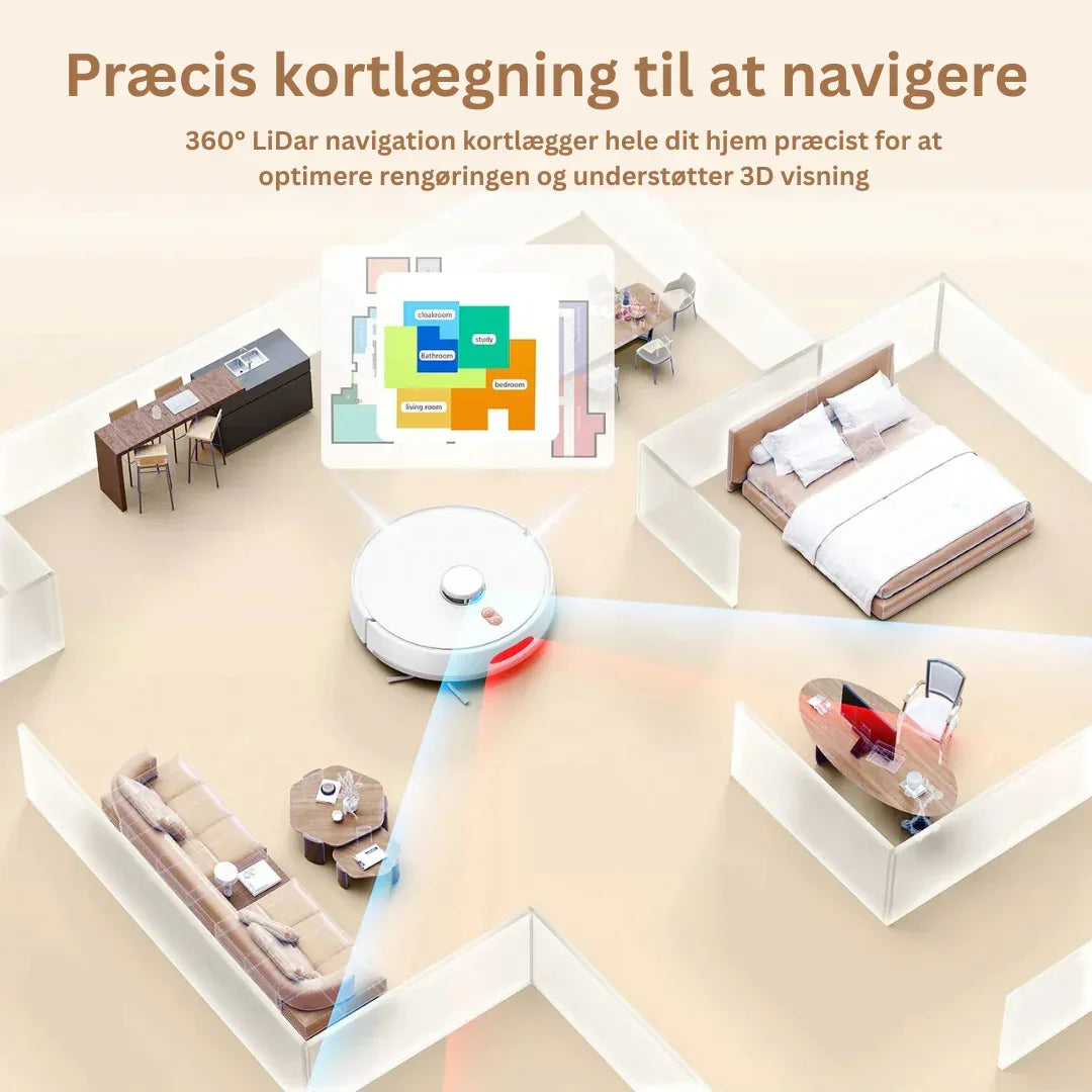 EasyRobot Wash + Vac | Robotstøvsuger - EasyClean