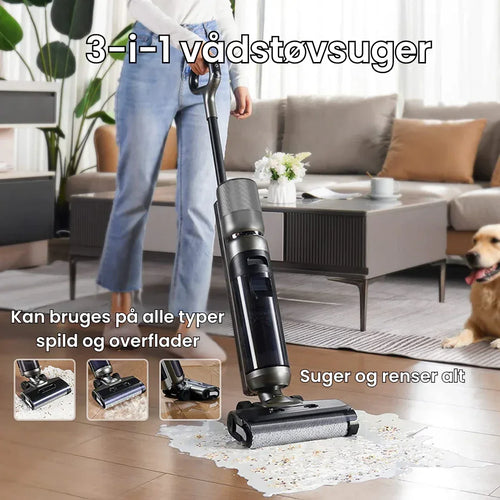 EasyClean 3-i-1 Ledningsfri Vådstøvsuger - EasyClean