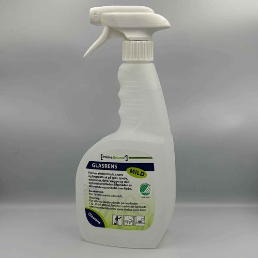 Prime Source Mild, glasrens, u. parfume og farve, 750 ml