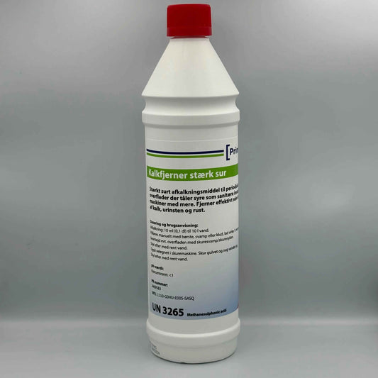 Prime Source Ren 55 – Kraftfuld Kalkfjerner med Farve og Parfume - Svanemærket - 1 Liter